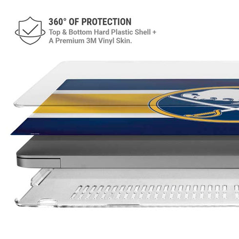 NHL Buffalo Sabres Jersey MacBook Pro 14in (2021-24) Case plus Skin