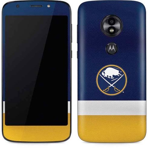 NHL Buffalo Sabres Jersey Moto E5 Play Skin