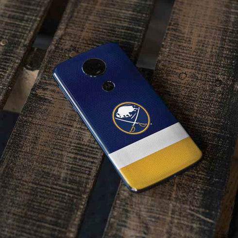 NHL Buffalo Sabres Jersey Moto E5 Plus Skin