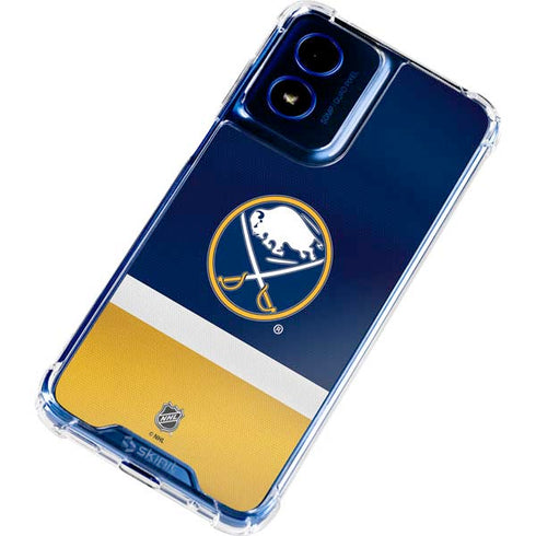 NHL Buffalo Sabres Jersey Moto G 5G (2024) Clear Case