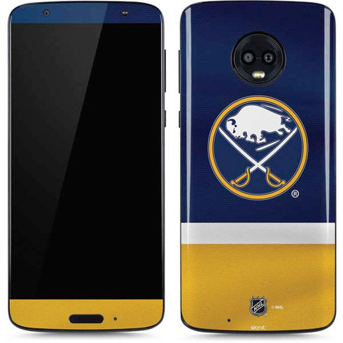 NHL Buffalo Sabres Jersey Moto G6 Skin