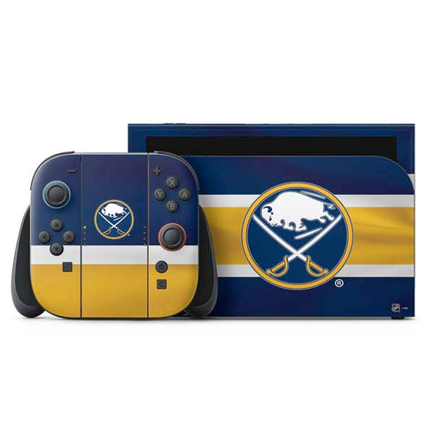 NHL Buffalo Sabres Jersey Nintendo Switch 2 (2025) with Joy-Con Skin