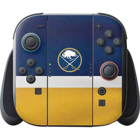 NHL Buffalo Sabres Jersey Nintendo Switch 2 (2025) with Joy-Con Skin
