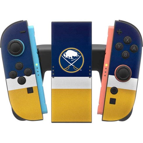 NHL Buffalo Sabres Jersey Nintendo Switch 2 (2025) Joy-Con Controller Skin