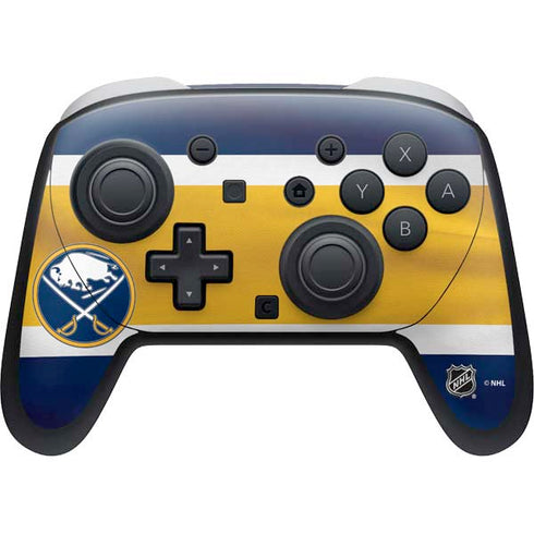 NHL Buffalo Sabres Jersey Nintendo Switch 2 (2025) Pro Controller Skin