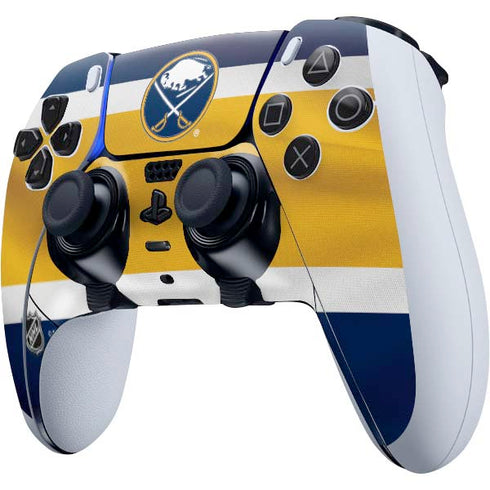 NHL Buffalo Sabres Jersey PS5 DualSense Edge Pro Controller Skin