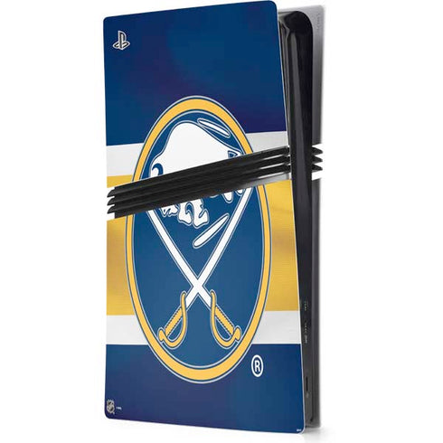 NHL Buffalo Sabres Jersey PS5 Pro Console Skin