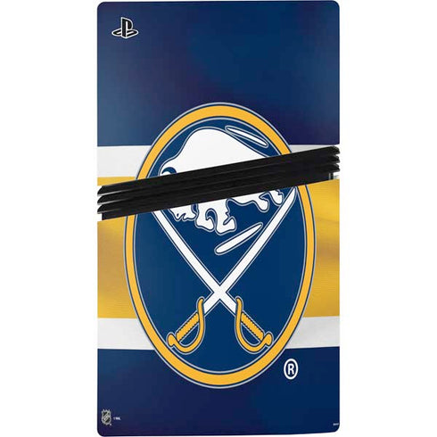 NHL Buffalo Sabres Jersey PS5 Pro Console Skin