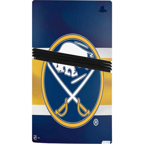 NHL Buffalo Sabres Jersey PS5 Pro Console Skin