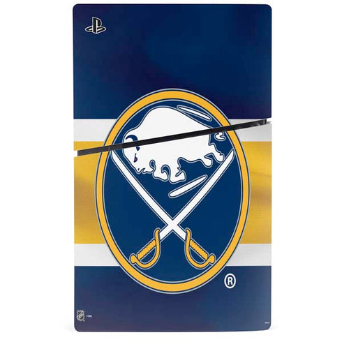 NHL Buffalo Sabres Jersey PS5 Slim Digital Edition Console Skin