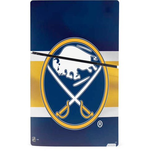 NHL Buffalo Sabres Jersey PS5 Slim Digital Edition Console Skin