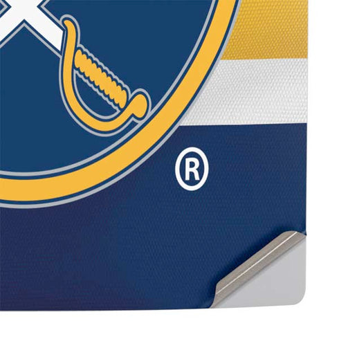 NHL Buffalo Sabres Jersey PS5 Slim Digital Edition Console Skin