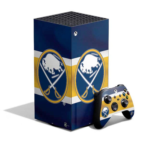 NHL Buffalo Sabres Jersey XBox Series X Digital Edition Bundle Skin