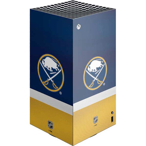 NHL Buffalo Sabres Jersey XBox Series X Digital Edition Console Skin