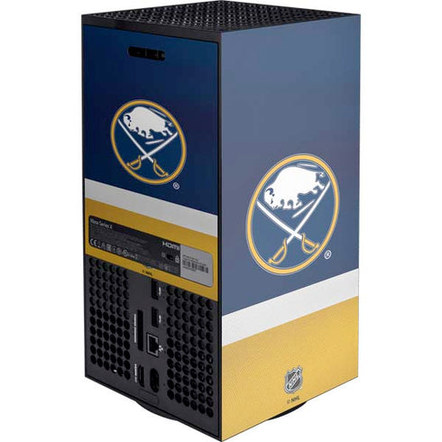 NHL Buffalo Sabres Jersey XBox Series X Digital Edition Console Skin