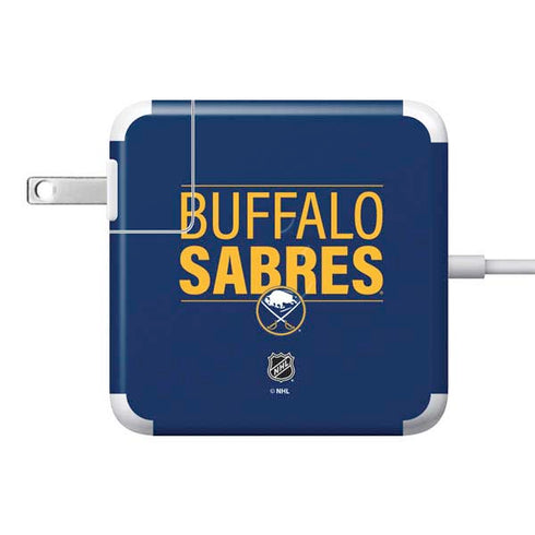 NHL Buffalo Sabres Lineup 85W Power Adapter (15 and 17 inch MacBook Pro Charger) Skin