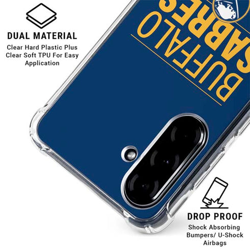 NHL Buffalo Sabres Lineup Galaxy A36 5G Clear Case