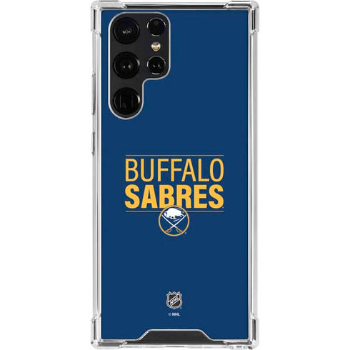 NHL Buffalo Sabres Lineup Galaxy S23 Ultra Clear Case