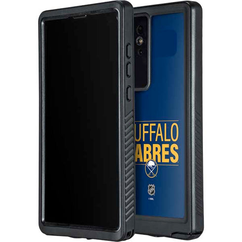 NHL Buffalo Sabres Lineup Galaxy S24 Ultra Waterproof Case