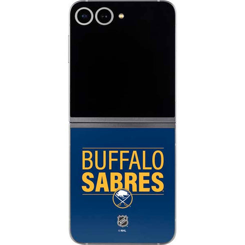NHL Buffalo Sabres Lineup Galaxy Z Flip6 Skin