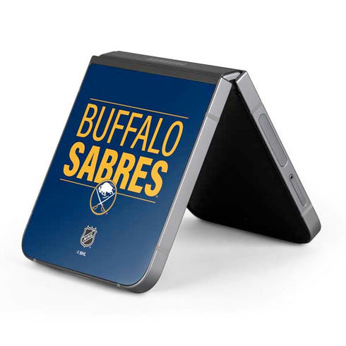NHL Buffalo Sabres Lineup Galaxy Z Flip6 Skin
