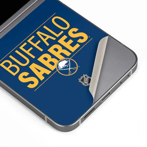 NHL Buffalo Sabres Lineup Galaxy Z Flip6 Skin