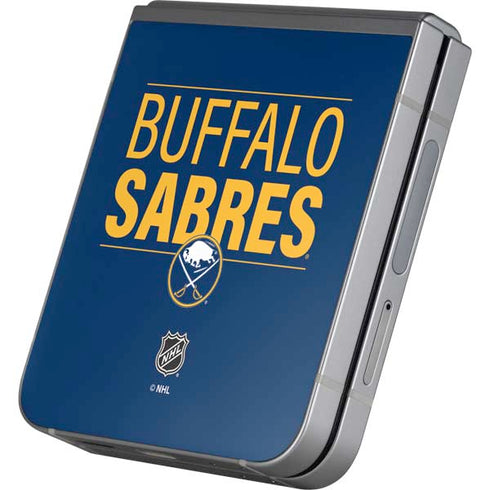 NHL Buffalo Sabres Lineup Galaxy Z Flip6 Skin