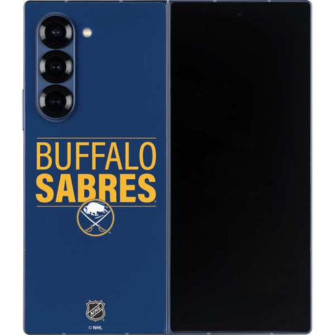 NHL Buffalo Sabres Lineup Galaxy Z Fold6 Skin