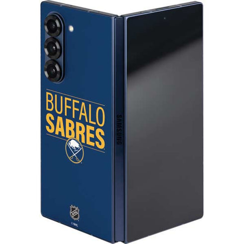 NHL Buffalo Sabres Lineup Galaxy Z Fold6 Skin