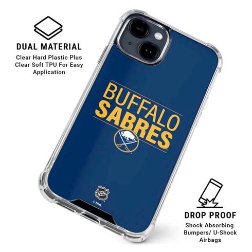 NHL Buffalo Sabres Lineup iPhone 15 Clear Case