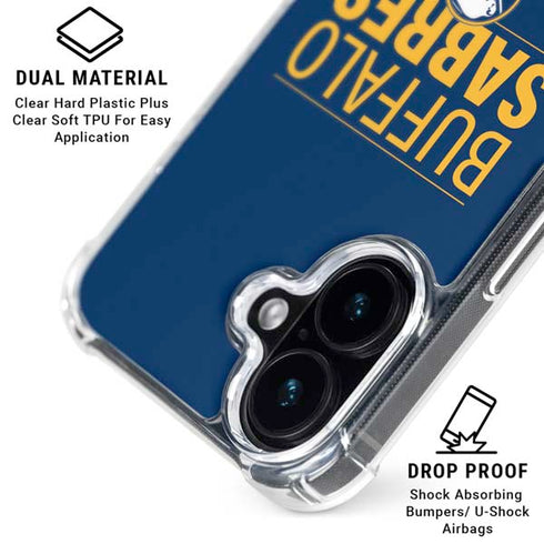 NHL Buffalo Sabres Lineup iPhone 16 MagSafe Case