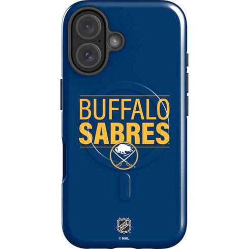NHL Buffalo Sabres Lineup iPhone 16 Magsafe Impact Case
