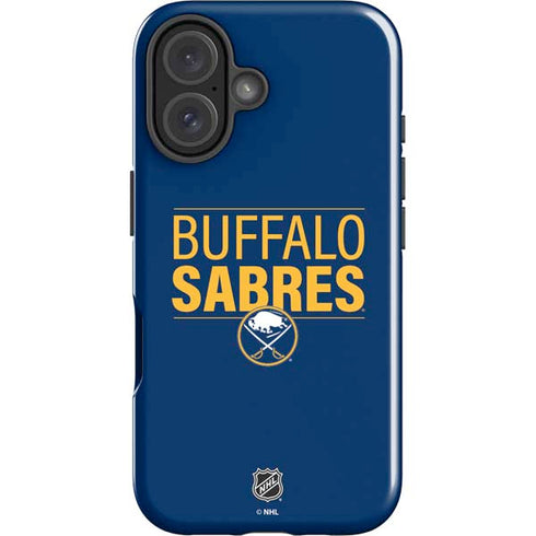 NHL Buffalo Sabres Lineup iPhone 16 Plus Impact Case