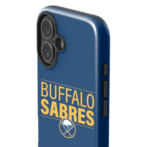 NHL Buffalo Sabres Lineup iPhone 16 Plus Impact Case
