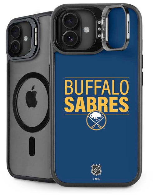 NHL Buffalo Sabres Lineup iPhone 16 Plus Kickstand Case