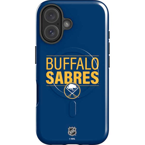 NHL Buffalo Sabres Lineup iPhone 16 Plus Magsafe Impact Case