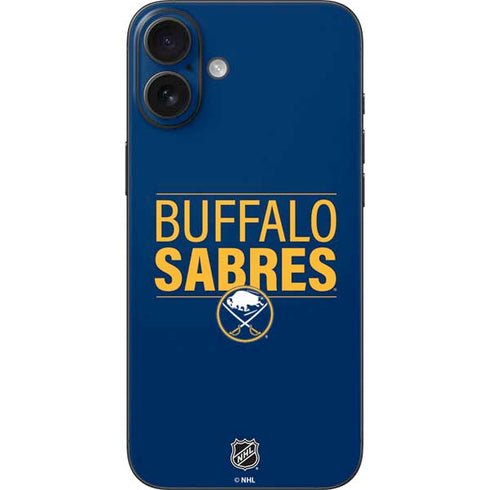 NHL Buffalo Sabres Lineup iPhone 16 Plus Skin