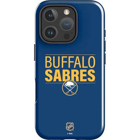 NHL Buffalo Sabres Lineup iPhone 16 Pro Impact Case