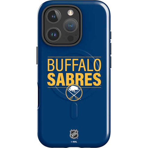 NHL Buffalo Sabres Lineup iPhone 16 Pro Max Magsafe Impact Case