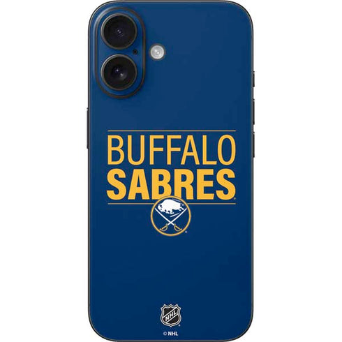 NHL Buffalo Sabres Lineup iPhone 16 Skin