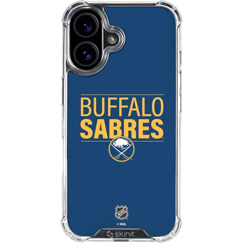 NHL Buffalo Sabres Lineup iPhone 17 Clear Case