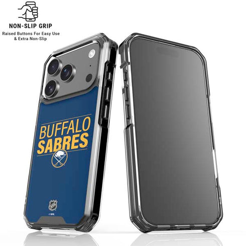 NHL Buffalo Sabres Lineup iPhone 18 Pro Clear Case