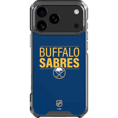 NHL Buffalo Sabres Lineup iPhone 18 Pro Max Clear Case