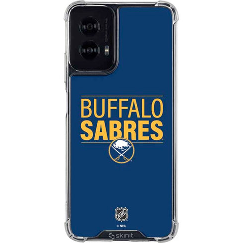NHL Buffalo Sabres Lineup Moto G Power 5G (2024) Clear Case