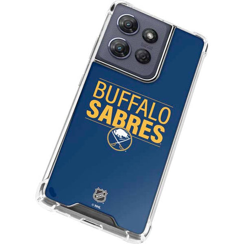 NHL Buffalo Sabres Lineup Moto G Power 5G (2025) Clear Case