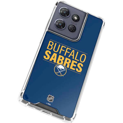 NHL Buffalo Sabres Lineup Moto G Stylus 5G (2025) Clear Case