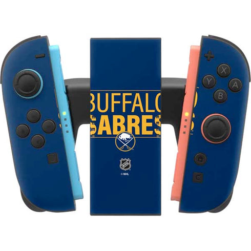 NHL Buffalo Sabres Lineup Nintendo Switch 2 (2025) Joy-Con Controller Skin