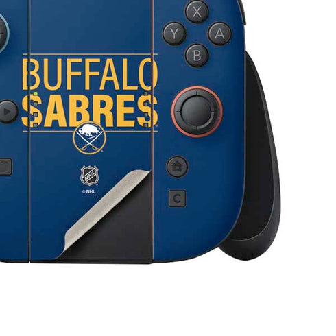 NHL Buffalo Sabres Lineup Nintendo Switch 2 (2025) Joy-Con Controller Skin