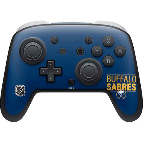 NHL Buffalo Sabres Lineup Nintendo Switch 2 (2025) Pro Controller Skin