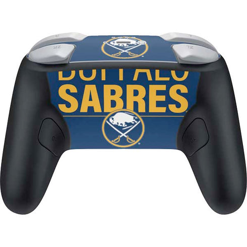 NHL Buffalo Sabres Lineup Nintendo Switch 2 (2025) Pro Controller Skin